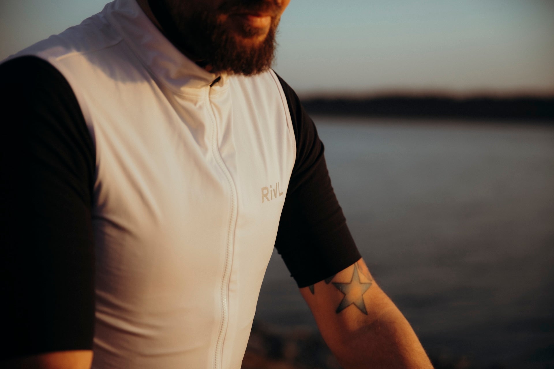 Rivl Cycling Weste - Weiss - Damen