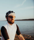 "PUT FUN BETWEEN YOUR LEGS" Cycling Cap - Weiss